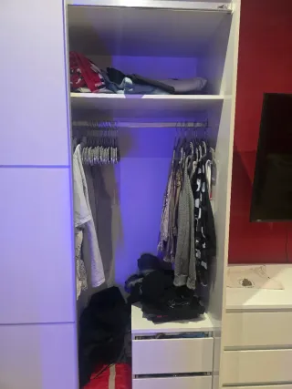 Armario puertas correderas blanco