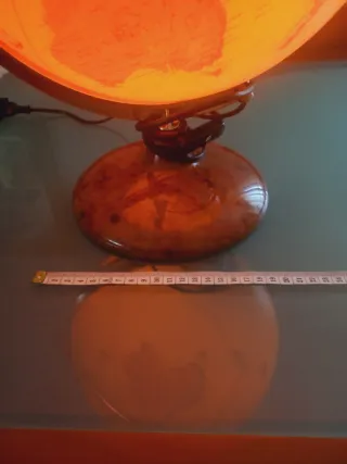 Grande mappamondo lampada