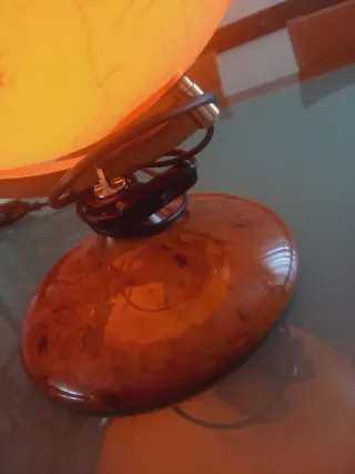 Grande mappamondo lampada