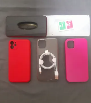 Apple iPhone 11, 256GB "Rojo" (Modelo Product)