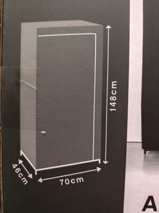 Armario Tela Negro Nuevo en su Caja 15€