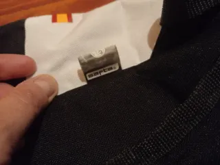 Mochila Real Madrid Blanca y Negra