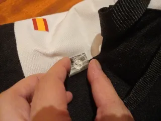 Mochila Real Madrid Blanca y Negra