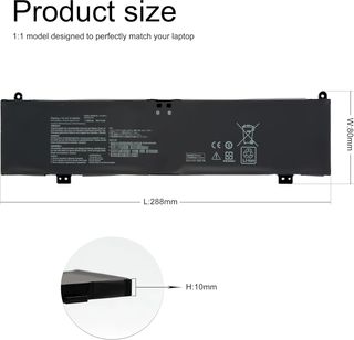 BLESYS C41N2013 Batería 90Wh 15.4V ASUS