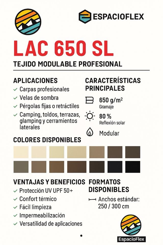 Lona Arcade FR Tejido Translúcido Profesional