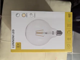 Lampadina LED E27 IKEA LUNNOM 470lm