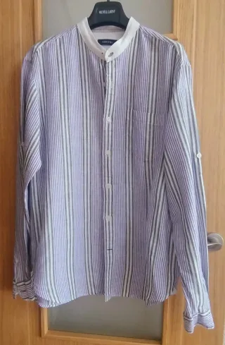 Camisa Cortefiel Rayas Talla M