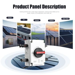 IGEYAPA Interruptor Separación CC Solar 1000V 32A