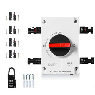 IGEYAPA Interruptor Separación CC Solar 1000V 32A
