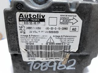 1061796 9655880880 centralita airbag peugeot 407