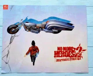 Poster No More Heroes 2 Nintendo