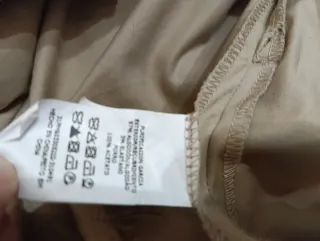 Pantalón Purificación García Talla 44 Beige