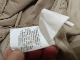 Pantalón Purificación García Talla 44 Beige