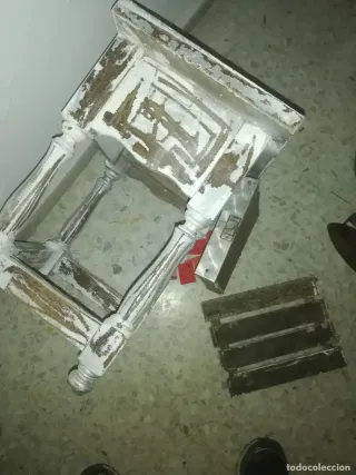 Mesilla auxiliar antigua vintage