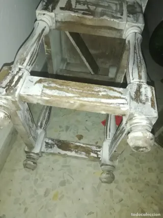 Mesilla auxiliar antigua vintage