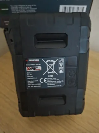 2x Parkside 20V 8Ah Smart Performance Baterías