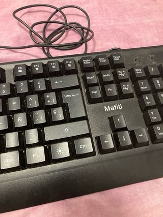 Teclado Mafiti Negro USB