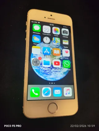 iPhone Blanco 5s como nuevo , leer