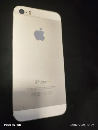 iPhone Blanco 5s como nuevo , leer
