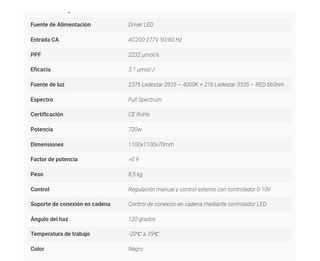 LED 720W INSIDE 3.1 EQUALIZE EN OFERTA