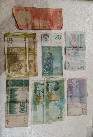 Colección Monedas Y Billetes de Varios Países