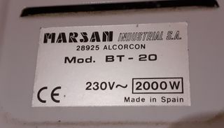 Calefactor Haverland MARSAN BT-20 2000W