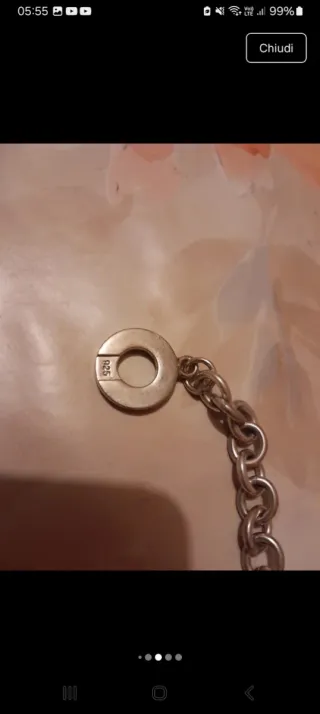 Bracciale Tiffany & Co. cuore argento