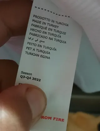 Vestido Desigual Negro y Rojo  nuevo sin etiqueta