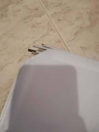 Zapatero modular blanco