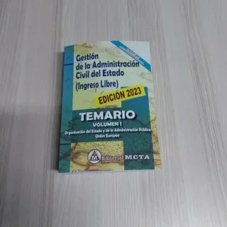 Temario Gestión de Administración Civil del Estado