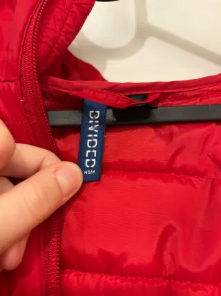 Piumino leggero 100 grammi donna rosso