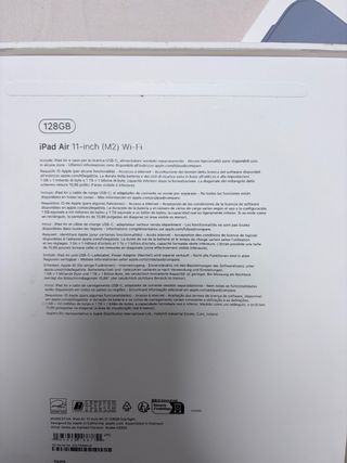 iPad Air 11 M2 Color Plata + Smart Folio