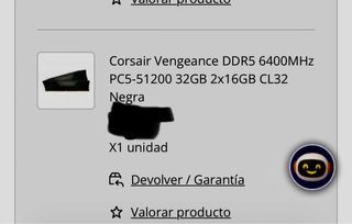 Corsair Vengeance DDR5 6400MHz 32GB (2x16GB)