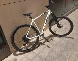 Bicicleta MTB Deporvillage GR900 29 Blanco Negro
