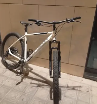 Bicicleta MTB Deporvillage GR900 29 Blanco Negro