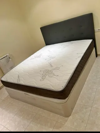 Canapé abatible y colchón