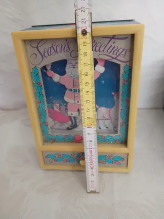 Carillon Babbo Natale Season's Greetings