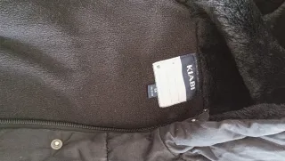 Cappotto per bambina marrone e nero, taglia 7-8