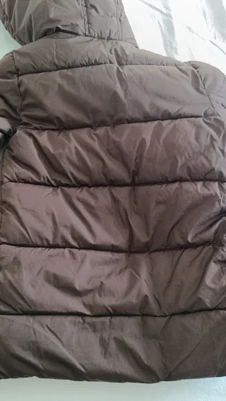 Cappotto per bambina marrone e nero, taglia 7-8