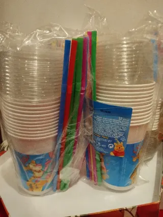 Set bicchieri per feste bambini