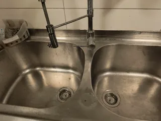 Pila de hostelería doble