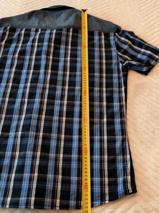 Camisa Inside cuadros azul XL