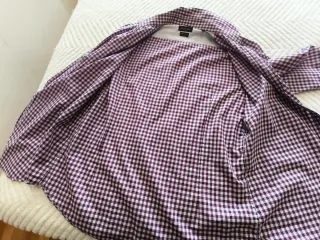 Camisa cuadros Massimo Dutti Talla L