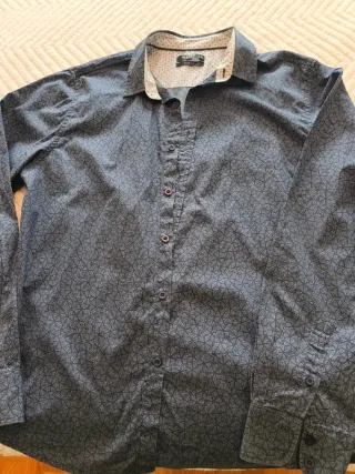 Camisa Inside T XL Estampado Azul