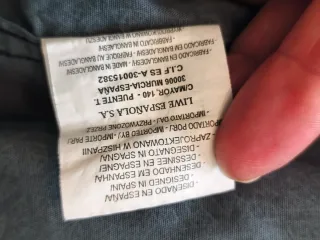 Camisa Inside T XL Estampado Azul