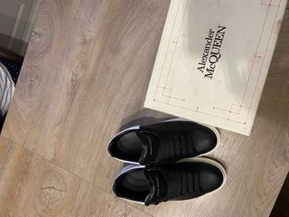 Alexander McQueen Scarpe Uomo Nere Bianche