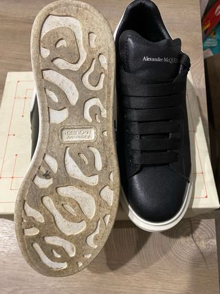 Alexander McQueen Scarpe Uomo Nere Bianche