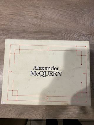Alexander McQueen Scarpe Uomo Nere Bianche