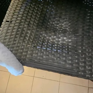 Conjunto Jardín 4 Plazas Ratán Negro