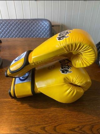 Guantes Fairtex Amarillos 14oz